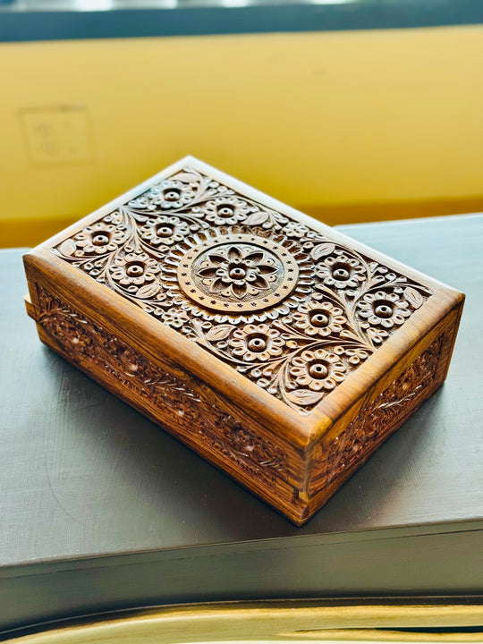 Handmade Secret lock Jewelry Box