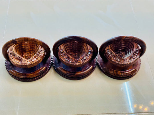 Handmade collapsible baskets