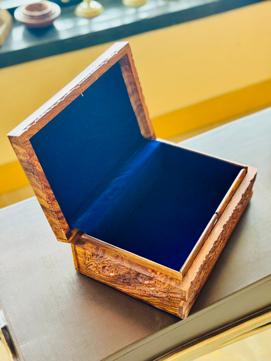 Handmade Secret lock Jewelry Box