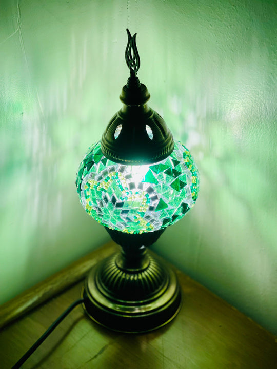 8 Colors | Turkish mosaic table lamp.