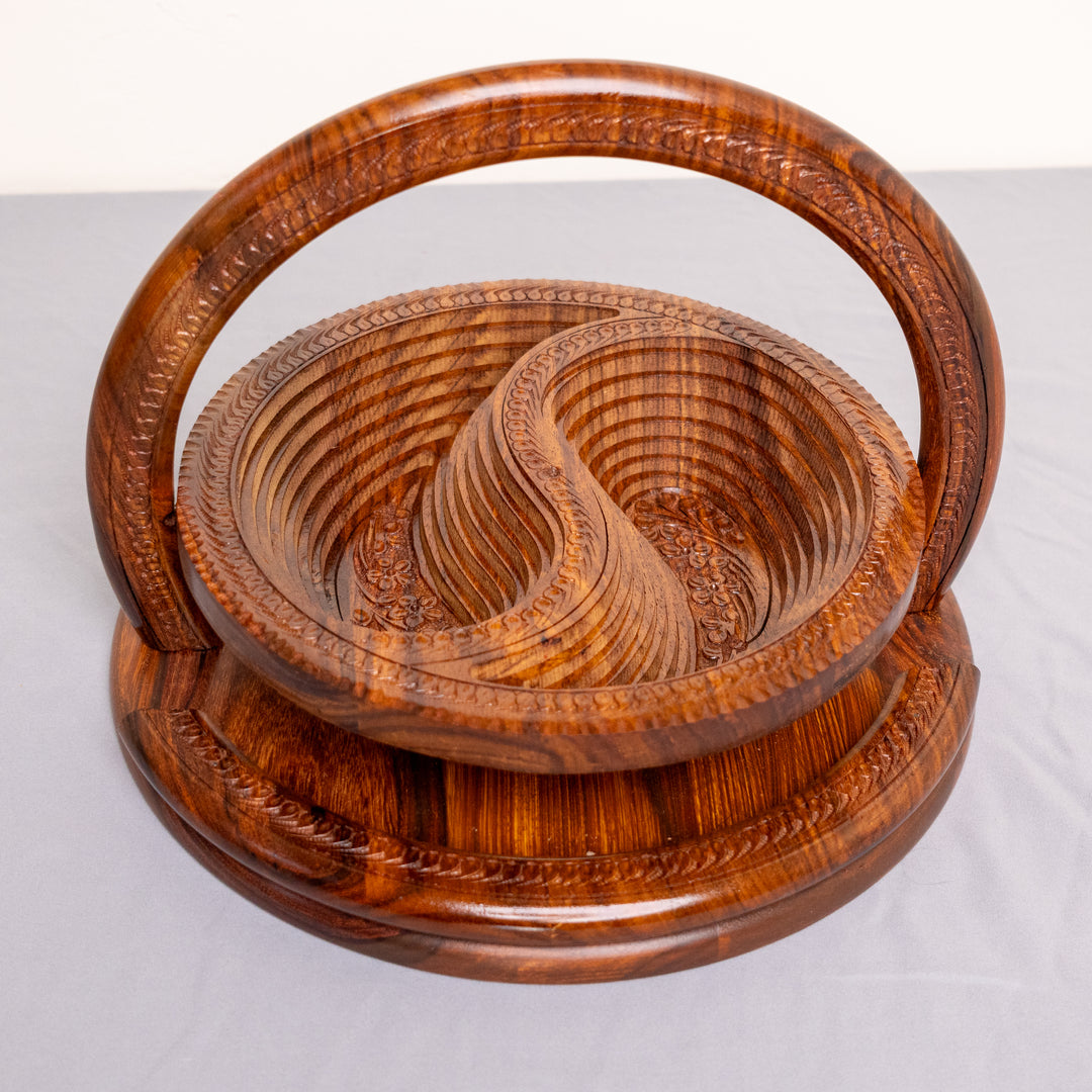 Handmade collapsible baskets