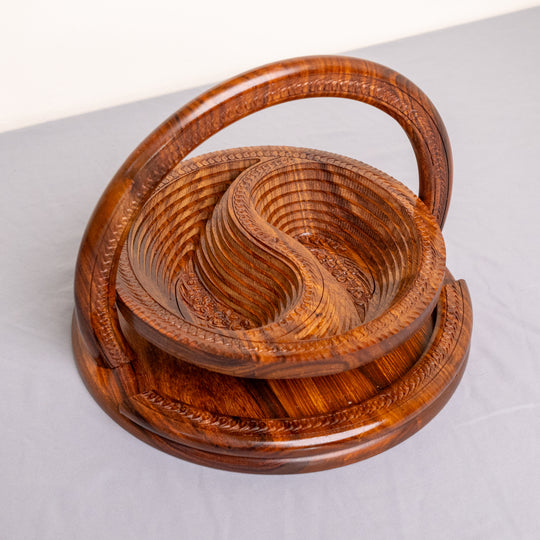 Handmade collapsible baskets