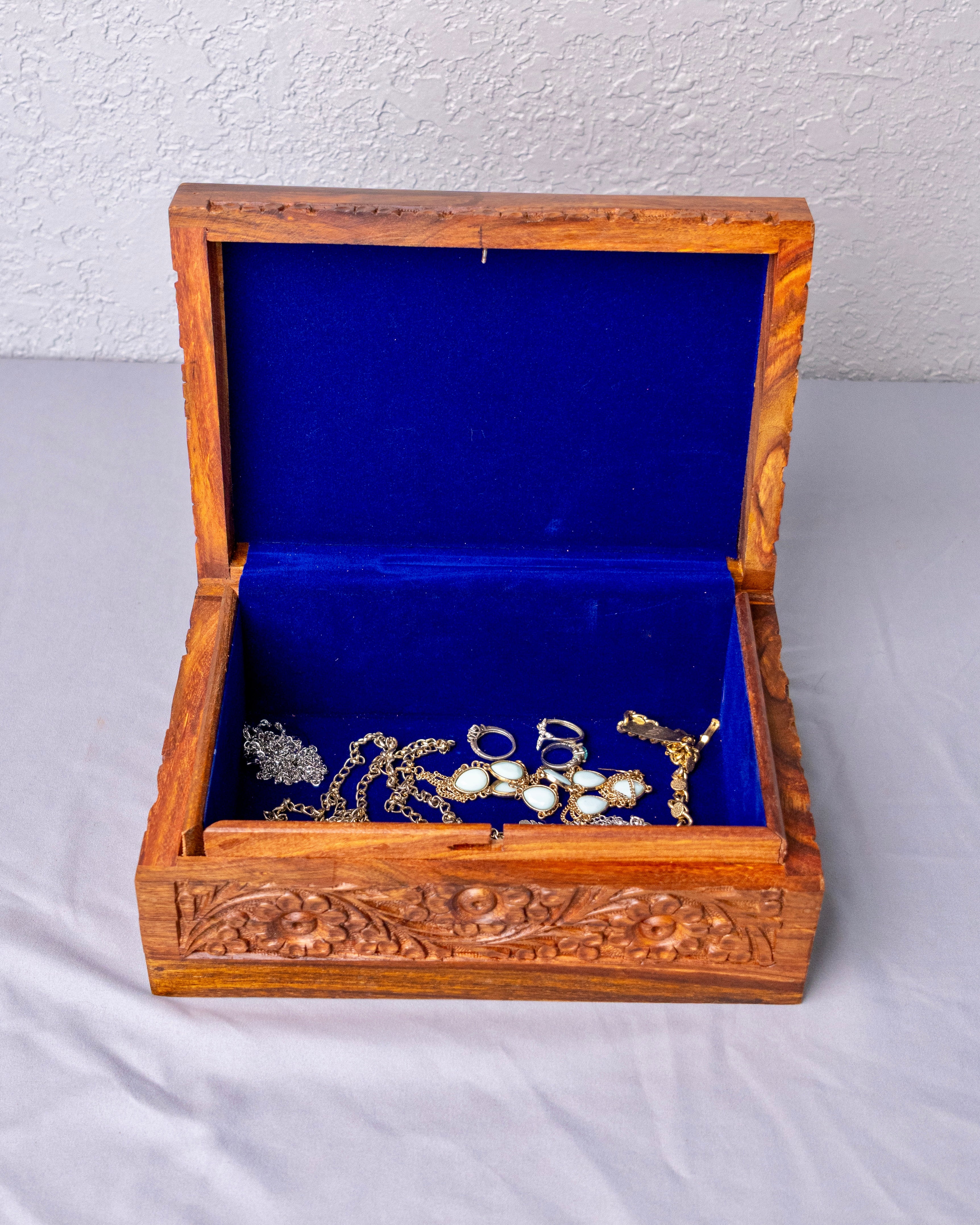 Handmade Secret lock Jewelry Box – More4decor