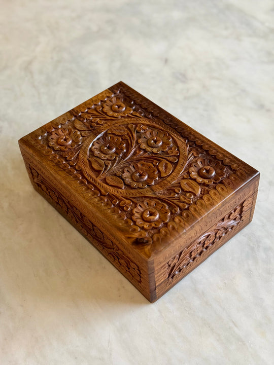 Handmade Secret lock Jewelry Box