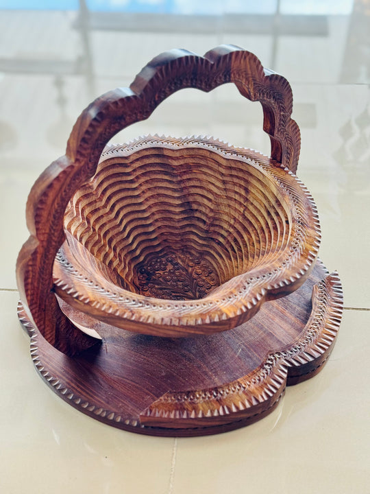 Handmade collapsible baskets