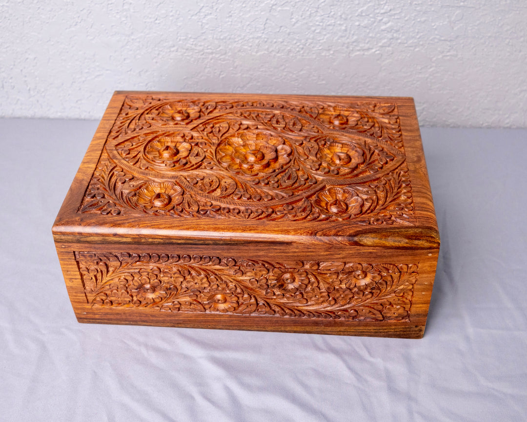 Handmade Secret lock Jewelry Box