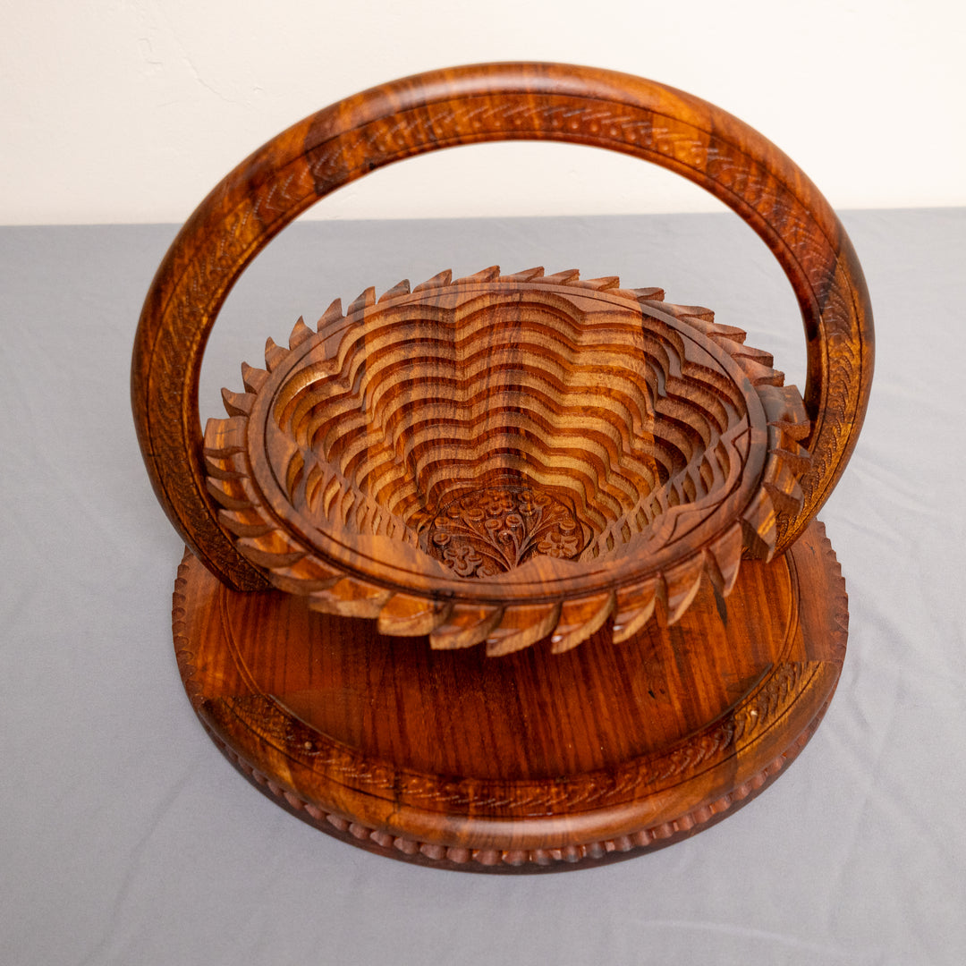 Handmade collapsible baskets