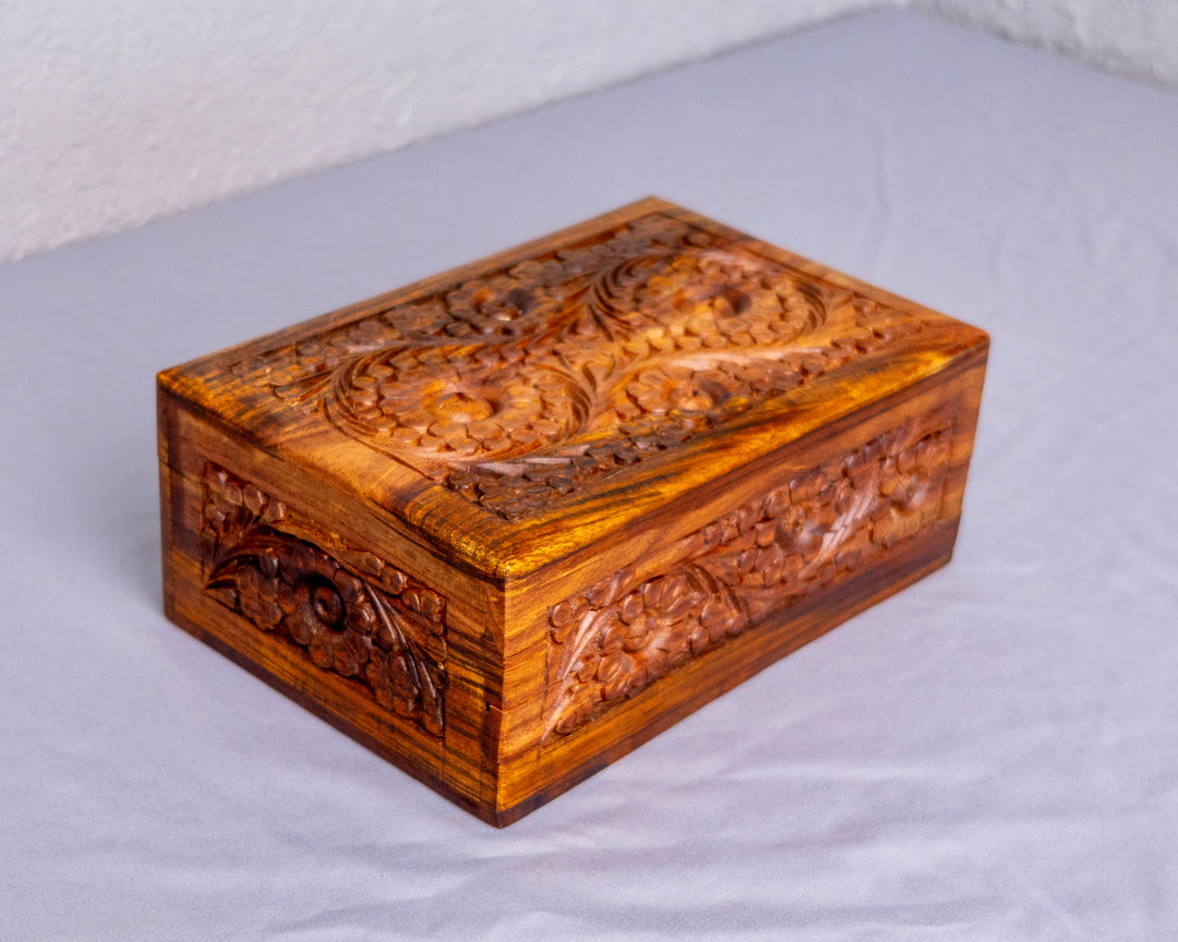 Handmade Secret lock Jewelry Box