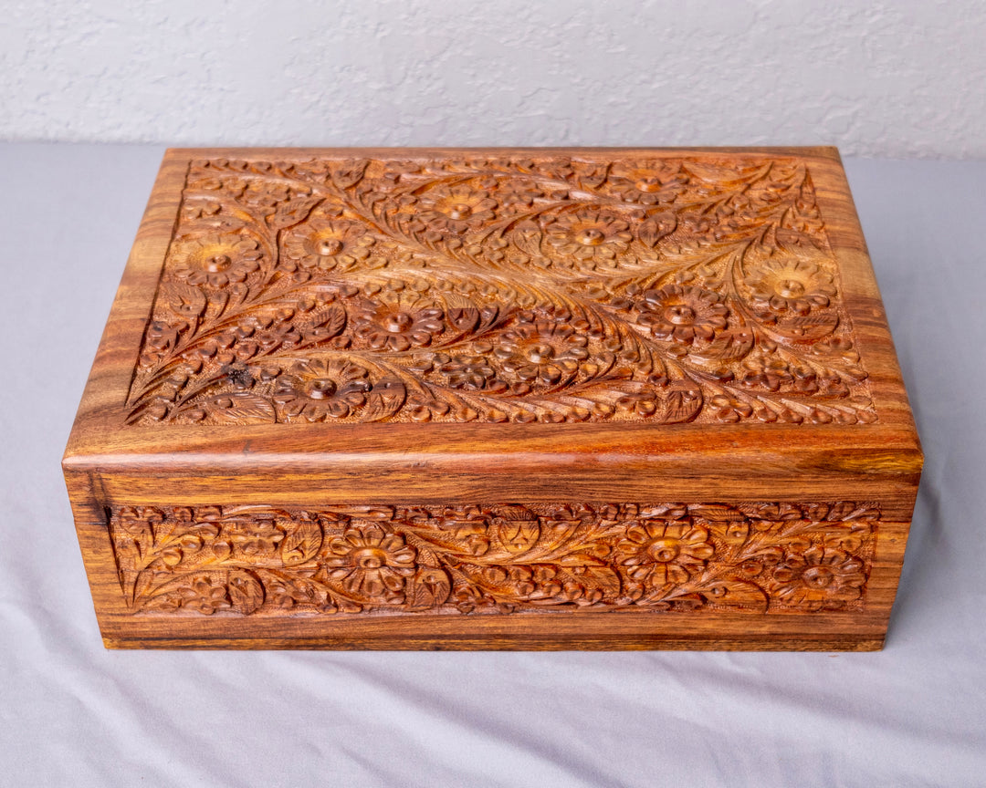 Handmade Secret lock Jewelry Box