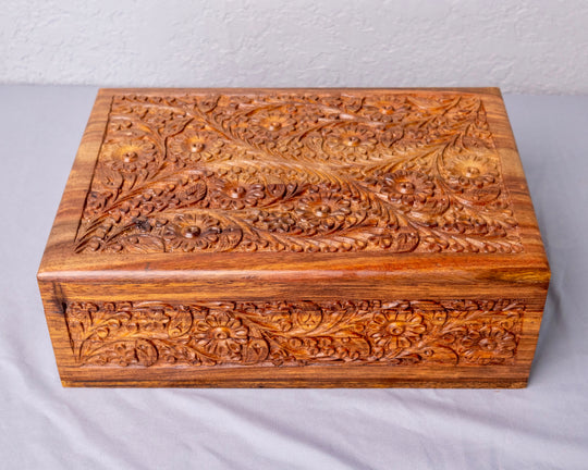 Handmade Secret lock Jewelry Box