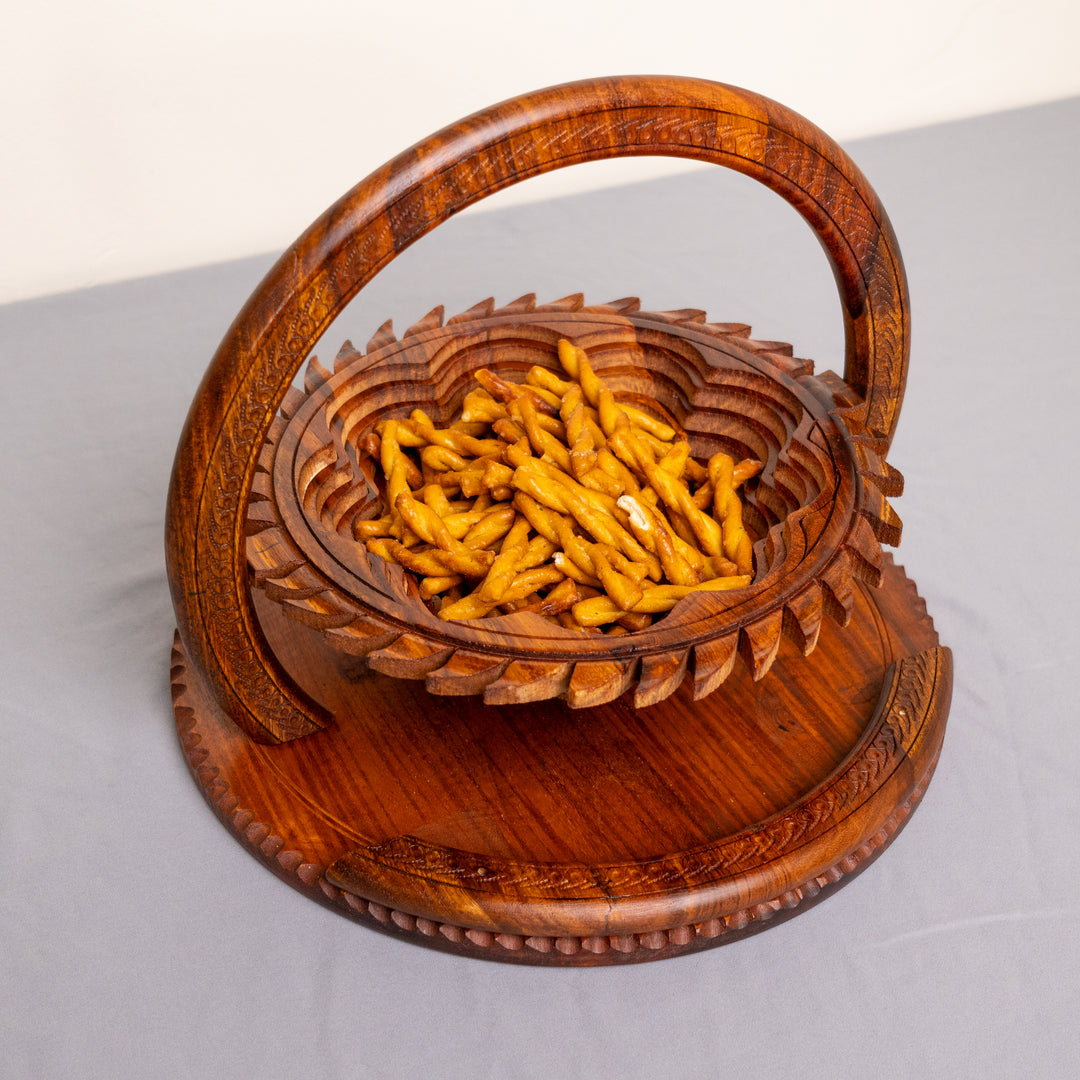 Handmade collapsible baskets