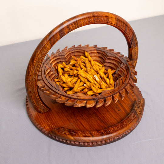 Handmade collapsible baskets