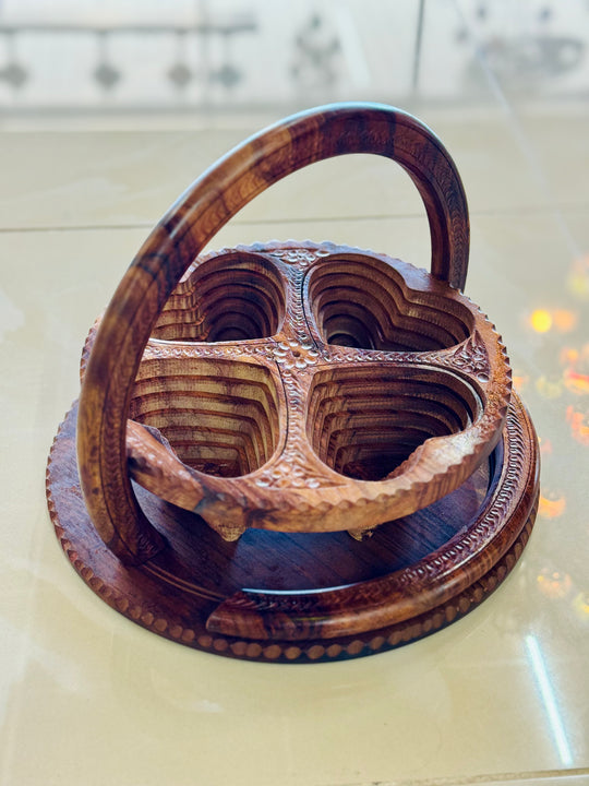 Handmade collapsible baskets