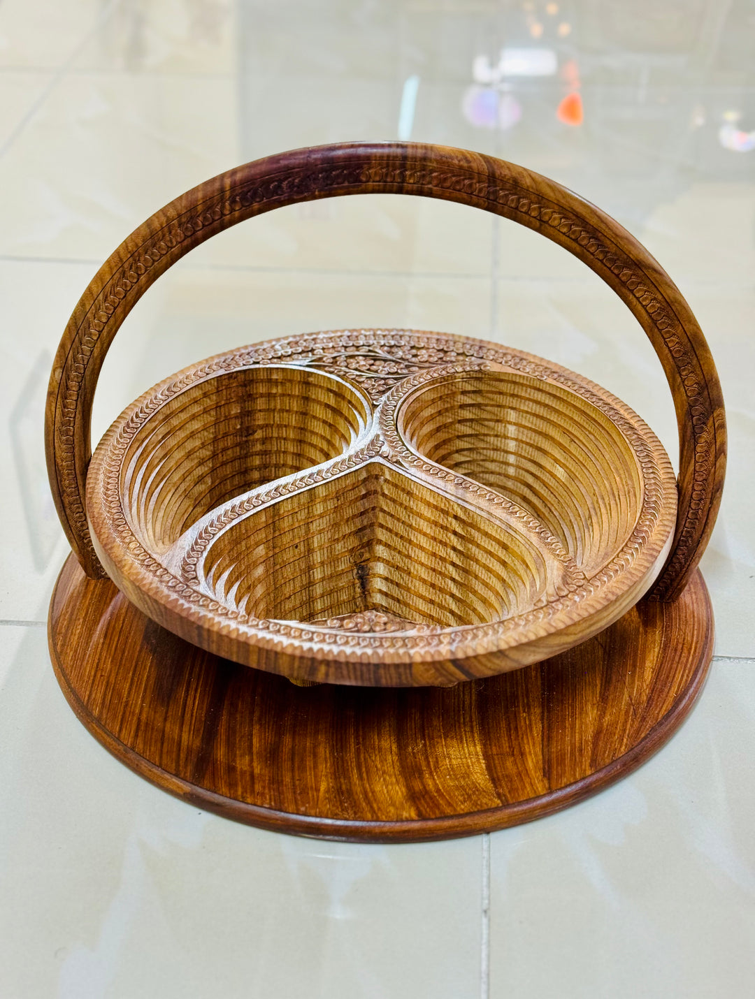 Handmade collapsible baskets