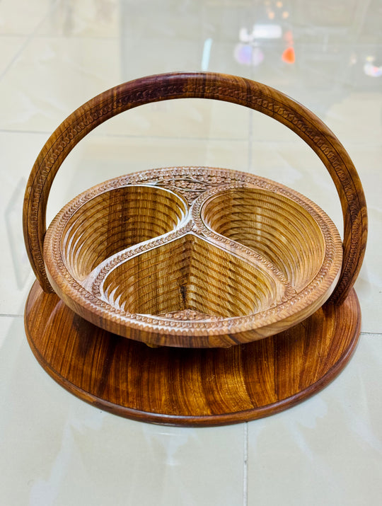 Handmade collapsible baskets