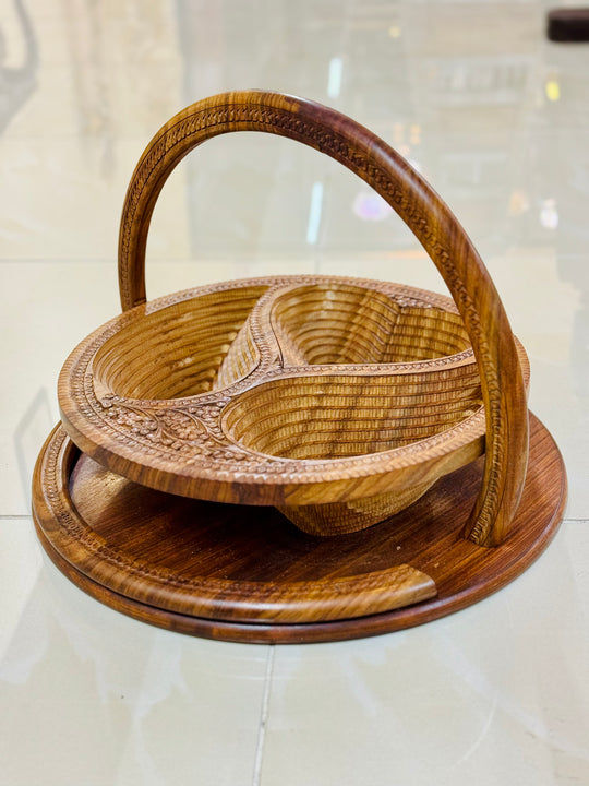 Handmade collapsible baskets
