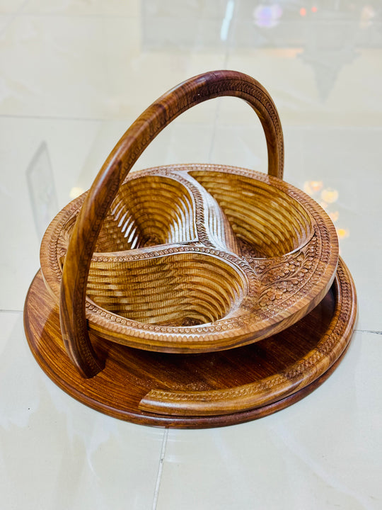 Handmade collapsible baskets