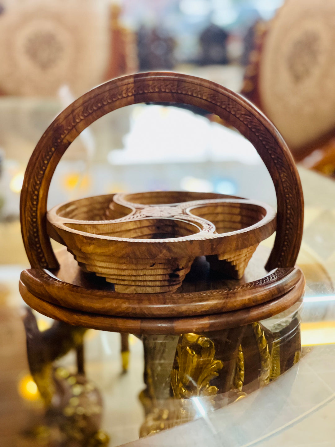 Handmade collapsible baskets