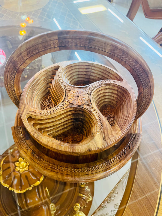 Handmade collapsible baskets